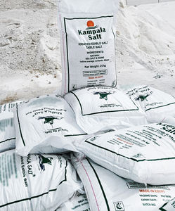 Sal de Mesa Iodada de Grado Alimenticio |   Marca Kampala |   Sal Marina Blanca Refinada 99.8% Pura para Cocinar, Certificada HACCP, Bolsa de 25 kg - Product Image 4