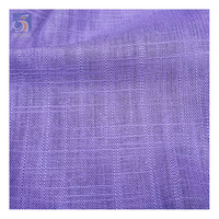 YX2377-1 grosir 120gsm dicuci 100% kain Linen untuk pria kemeja