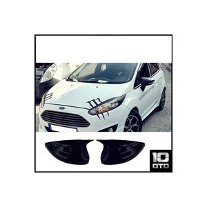 Copertura specchio Ford Fiesta pipistrello nero lucido