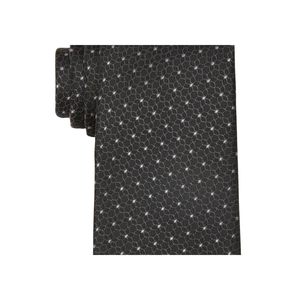 For Calvin Klein Men's Gray Flower Dot Jacquard Printed <b>Tie</b> Casual One Size Wool and <b>Polyester</b> Silk Bow <b>Tie</b> with Gift Box - Product Image 4