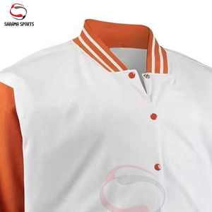 Chaqueta Letterman Personalizada y Elegante para Hombre con Logotipo Bordado, Chaqueta Varsity de Béisbol para Equipo Escolar o Uso Casual - Product Image 4