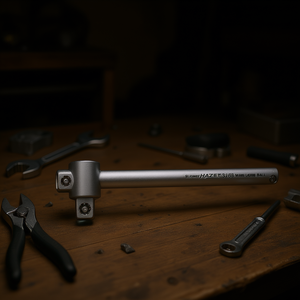 Llave de Tubo Deslizante con Mango en T de 3/8'' Hazet con Bola de Bloqueo, Producto de Alta Calidad - Product Image 3