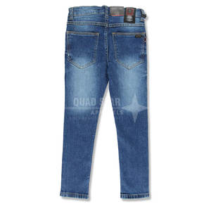 Pantalones para niños al por mayor de estilo único para la venta en línea, pantalones vaqueros rectos personalizados con su propio diseño - Product Image 2