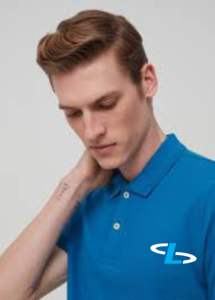 Polo hecho a medida para hombre, novedad de 2025, ropa informal y de calle de negocios con tela suave transpirable y ajuste elegante - Product Image 3
