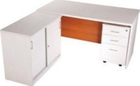 Comptoir de bureau durable pour salle de classe avec tiroirs Comptoir de bureau pour enseignants et étudiants pour hôtels et établissements d'enseignement