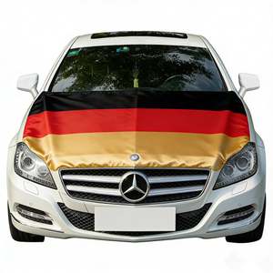 2026 USA Canada Mexique Coupe du Monde de Football Articles de Support pour Supporters Produits de Fanfare Personnalisables Housse de Capot de Voiture - Product Image 3