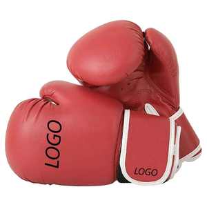 Gants de boxe en cuir sur mesure ajustables légers-Prix personnaliser style - Product Image 1