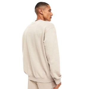 Durable y elegante Unisex Plain Premium materiales térmicos básicos algodón mezclado personalizable al por mayor sudaderas para hombres - Product Image 4