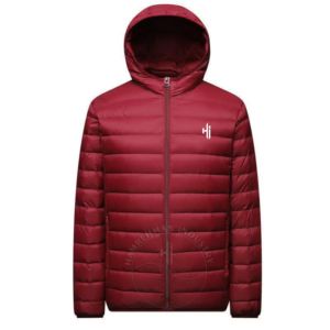 Nouveau modèle Veste d'hiver à capuche et fermeture éclair OEM Blouson aviateur pour homme style colour block Veste de sport avec support en laine - Product Image 6