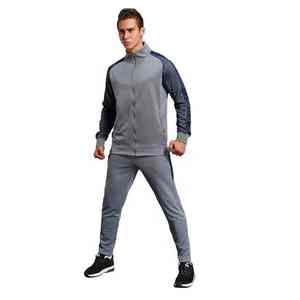 Chándal de Forro Polar para Hombre de Invierno, Secado Rápido, Absorbente de Sudor, Transpirable, Ecológico, Antibacteriano, Talla Grande, Estampado Personalizado - Product Image 4