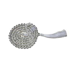 2022 Trending Clear Quartz Tibetan Prayer Beads Handcrafted 108 Sphatik Mala Long <b>Necklace</b> Ethnic Fashion Jewelry Gift - Product Image 4