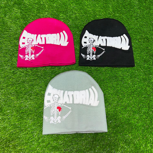 Gorro informal de calidad superior para hombre, diseño personalizado, tejido, cómodo, mohair, gorro de invierno a la venta - Product Image 3