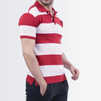 Polos de Hombre Transpirables de Alta Calidad, Diseño Personalizado, Estilo Urbano Simple, Poliéster/Algodón, Corte Ajustado, Anti-Pilling, Casual
