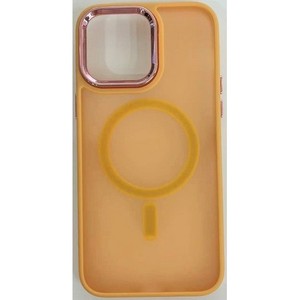 เคสใส iPhone 15 Pro 6.1 นิ้ว พร้อมวงแหวนแม่เหล็ก สีทอง (บรรจุภัณฑ์ขายปลีก) - Product Image 1