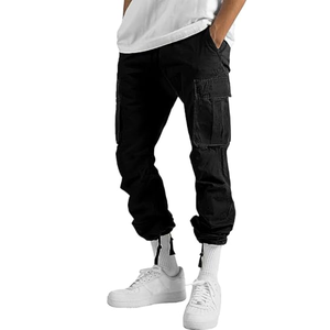 <b>Men</b> Multi Pocket Cargo Pants Spring and Autumn New <b>Men's</b> <b>Overalls</b> Cargo Pant Direct From Factory in Low Price. - Product Image 1