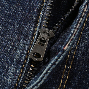 Jeans slim fit pour homme de haute qualité, denim noir délavé, pantalon fabriqué au Pakistan, vente en gros, braguette boutonnée, tricoté, style streetwear - Product Image 5