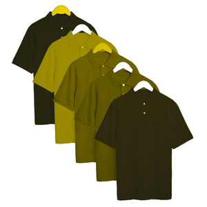 Camisa de Jersey de Alta Calidad Personalizada para Hombre, Uniforme de Trabajo para Golfistas y Empleados, Transpirable, Ecológica, Tallas Grandes, con Bordado Frontal - Product Image 5