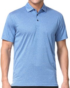 T-shirt polo pour homme en coton de haute qualité, décontracté, personnalisé, uni, vierge, avec logo - Product Image 2