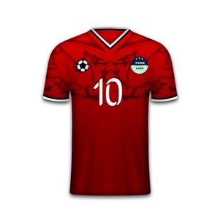 Camiseta de Fútbol Retro Personalizada, Estilo Vintage, Sublimación con Diseño Gráfico, Tallas para Adultos, Jóvenes y Niños, Venta al Por Mayor - Product Image 2