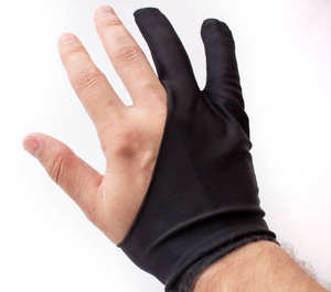 Gants professionnels en polyester pour billard/tennis de table, fins, demi-doigts, respirants, haut de gamme, antidérapants, solaires - Product Image 1