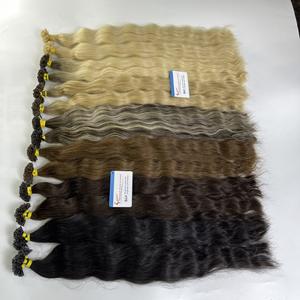 Cabello virgen ondulado a granel con textura suave y puntas completas - Product Image 2