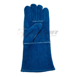 Gants de soudage robustes en cuir épais avec manches longues et doublure respirante pour garder les mains en sécurité et confortables - Product Image 1