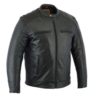 Veste en cuir pour homme, design unique et tendance, fabrication artisanale, service OEM, haute qualité, coupe-vent, imperméable