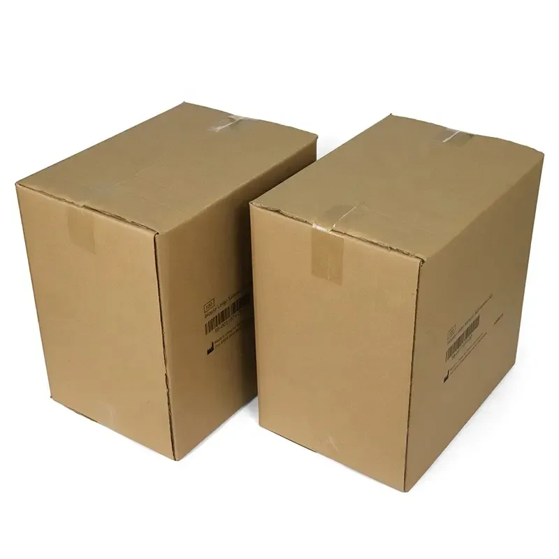 Nhà sản xuất biểu tượng tùy chỉnh có thể tái chế lớn 3-ply 5-ply 7-ply dày rắn carton sóng hộp các tông cho vận chuyển