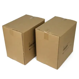 من الشركة المصنعة صندوق من الورق المقوى سميك مضلع من 3 طيات 5 طيات 7 طيات قابل لإعادة التدوير كبير بشعار مخصص للشحن