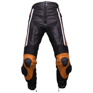Pantalon de moto en cuir de style décontracté de haute qualité Offres Spéciales fabriqué en usine avec un tissu de toile de conception de sublimation personnalisé - Product Image 3