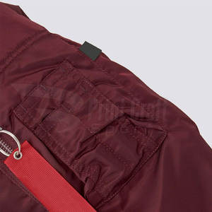 Veste bomber pour homme à séchage rapide en gros pour la vente en ligne, veste bomber d'hiver en polyester pour homme - Product Image 5