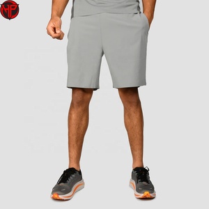 Shorts coupe droite tendance en tissu éponge pour homme – Qualité supérieure, personnalisables, grande taille, avec poches latérales, en nylon, pour la gym - Product Image 1