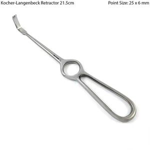Kocher langenbeck เครื่องดึงแผล9ชุดอุปกรณ์ผ่าตัดปลายแหลมทื่อ21ซม. - Product Image 2