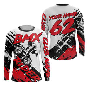 Maillot de motocross de style tendance, vente en gros, personnalisé, de haute qualité, équipement de protection individuelle OEM, maillot de motocross - Product Image 2