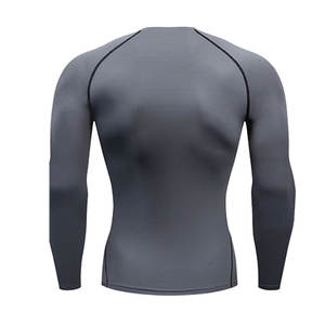 <b>Men</b> Breathable Lightweight <b>Rash</b> <b>Guard</b> <b>Men</b> Durable Stretch <b>Rash</b> <b>Guard</b> <b>Men</b> Active Training <b>Rash</b> <b>Guard</b> - Product Image 2