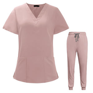 Nuevo uniforme de hospital de último diseño para mujeres y uniformes de médicos y enfermeras de hospital de alta calidad de etiqueta privada - Product Image 1