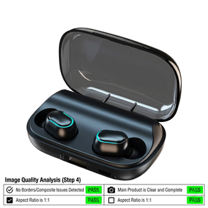 หูฟังไร้สาย Black Shark Tws บลูทูธ 5.3 สำหรับเล่นเกมส์ เสียงเบสหนักแน่น กันน้ำระดับ IPX7 แบตเตอรี่ 50 มิลลิแอมป์ - Product Image 2