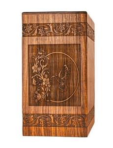 Urnas de madera de estilo americano moderno hechas a mano de gran calidad, urnas de cremación para hombres y mujeres, urnas decorativas para adultos - Product Image 2