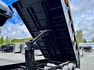Ready to Use 2024 Farm LP106 Full Dump Trailer Steel Is Equipped with a 5-ton Scissor Lift 7,000 Lb 10,000 Lb GVWR Agricultural - Product Image 6