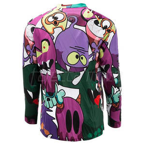 Tissu Respirant Unisexe Design Racing Wear Oem Soutenu Chemise De Motocross À Manches Longues Avec Stretch - Product Image 4