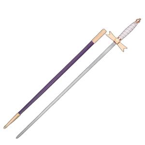 Espada Masónica de los Caballeros Templarios, Acero de Damasco, OEM, Espada Ceremonial y de Exhibición Personalizada para Ceremonias de Logia - Product Image 1