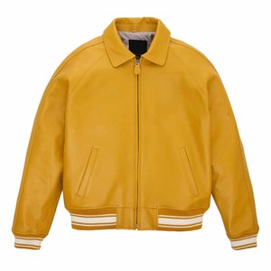 Cuello de piel fijo de nuevo diseño con chaqueta de burbujas de cuero, chaqueta de burbujas de cuero en blanco OEM hecha a medida para hombres - Product Image 5