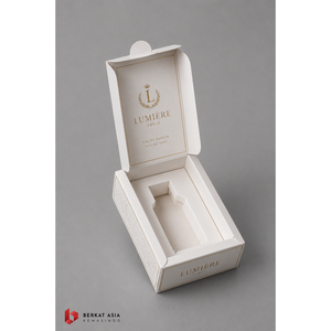 Caja Cosmética Personalizada para Base de Maquillaje BB Cream, Cajas Rígidas con Acabado Mate, Recubrimiento UV, Asa y Estampado en Caliente - Product Image 6