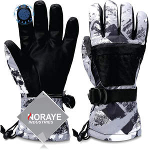 Gants de ski d'hiver de haute qualité Gants à écran tactile coupe-vent imperméables avec poignée antidérapante pour hommes et femmes Gants d'hiver - Product Image 2