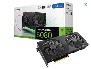 NVIDIA GeForce RTX de haute qualité ™   Carte graphique OC 5080 Slim à double ventilateur et double slot (16 Go) - Product Image 1