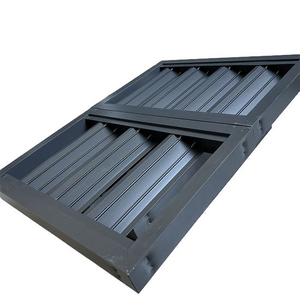 Persiana a lamelle regolabile in alluminio, tenda parasole manuale <span class=keywords><strong>per</strong></span> balcone villa, porta a pavimento in vetro, ombreggiatura <span class=keywords><strong>per</strong></span> la privacy - Product Image 2