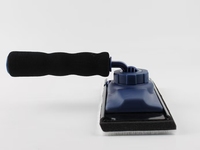 Brosse à peinture industrielle DIY en éponge avec poignée réglable, outil de finition d'angle de 12 cm pour la maison, support personnalisé OEM/ODM