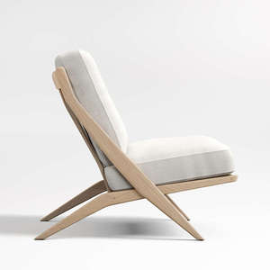 Muebles de madera maciza de lujo, muebles de teca para exteriores, silla de jardín, silla sin brazo - Product Image 3