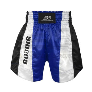 Los pantalones cortos de boxeo cómodos más vendidos, haga sus propios pantalones cortos de talla grande para adultos, el mejor diseño, pantalones cortos de entrenamiento de boxeo - Product Image 3