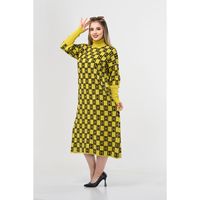 Robe en tricot à col roulé tendance de haute qualité pour femmes, motif tendance, tissage au crochet, livraison rapide - Robe pull tendance pour femmes